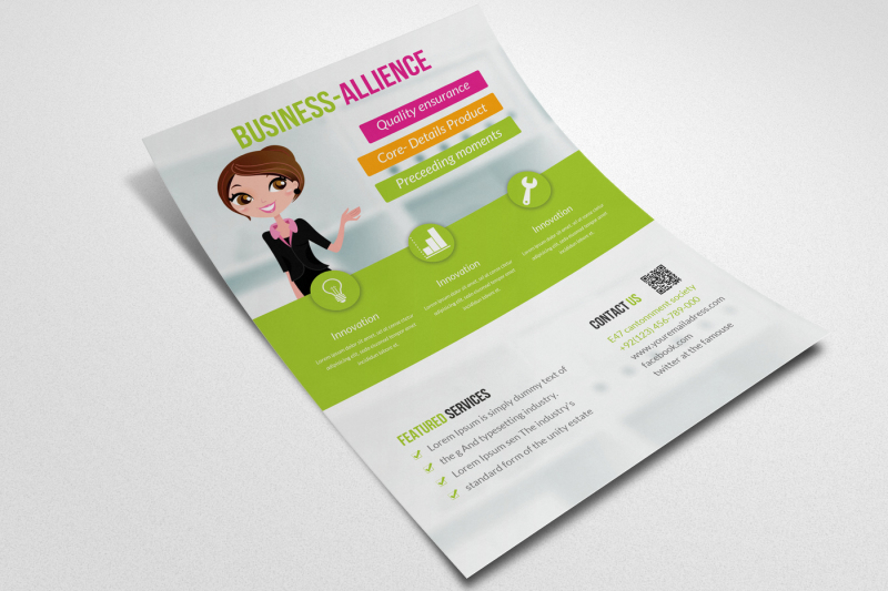 business-training-agent-flyers