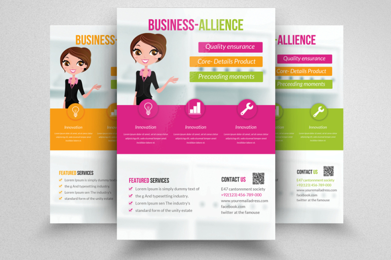 business-training-agent-flyers