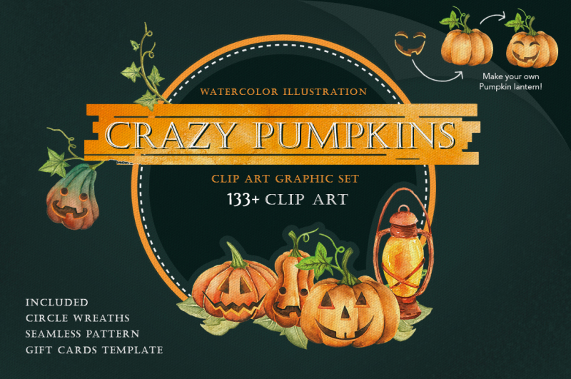 crazy-pumpkins-watercolor