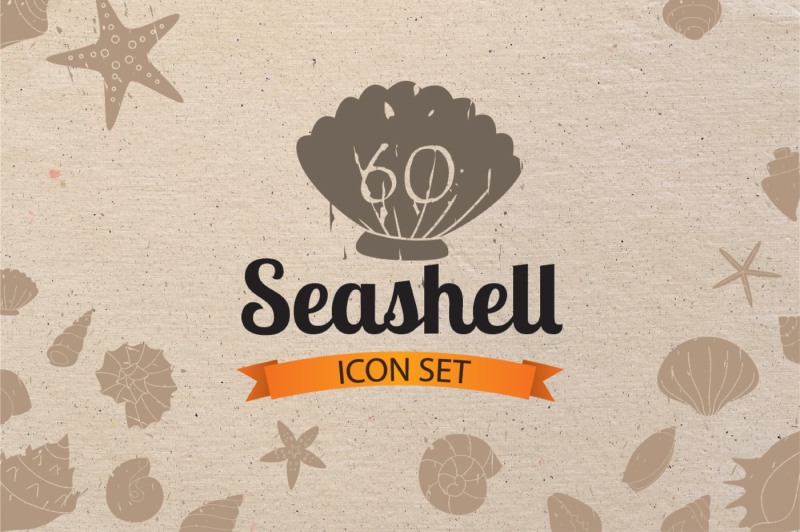 seashell-icon-set