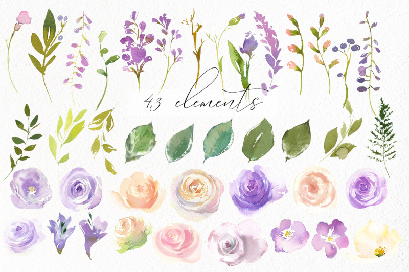 bouquets-de-mariee-watercolor-set