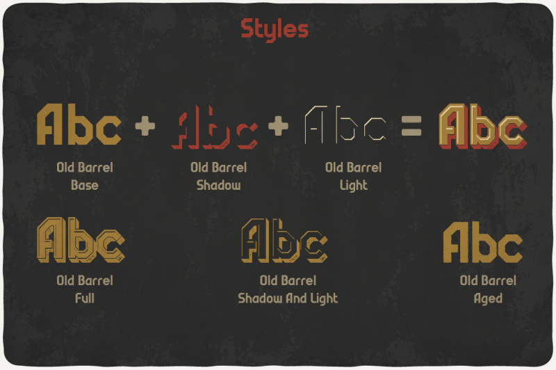 old-barrel-typeface