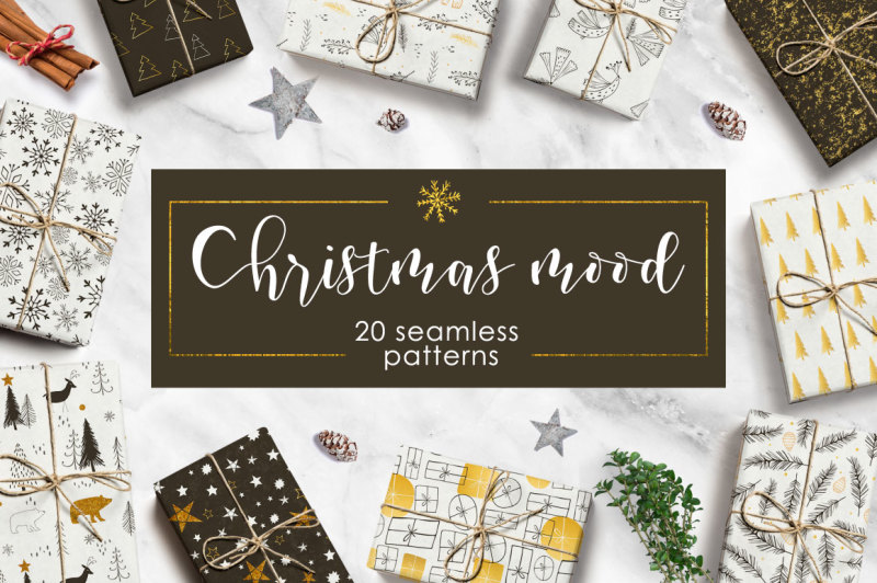 christmas-mood-pattern-set