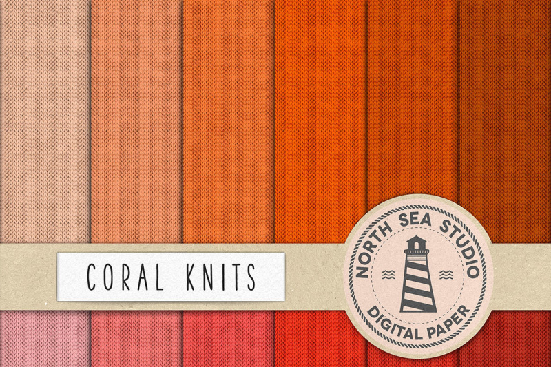knit-digital-papers-in-coral-shades
