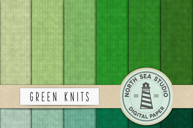 knitted-textures-in-green-shades