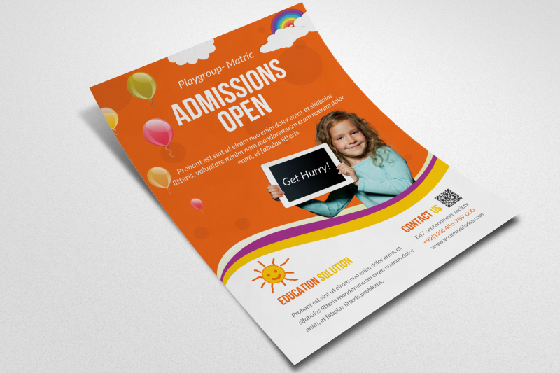 creative-school-admission-open-flyers