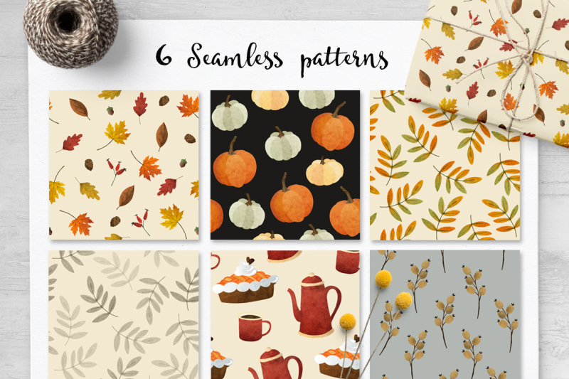 autumn-thanks-watercolor-illustrations-and-patterns