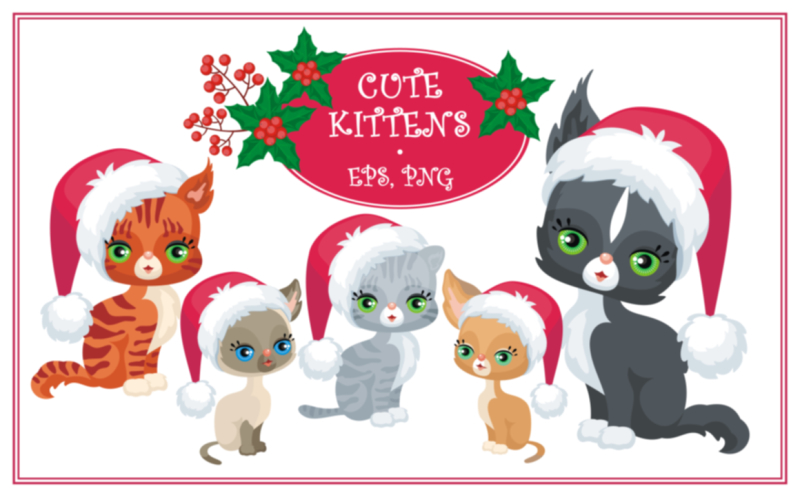 cute-kittens-christmas-mini-set