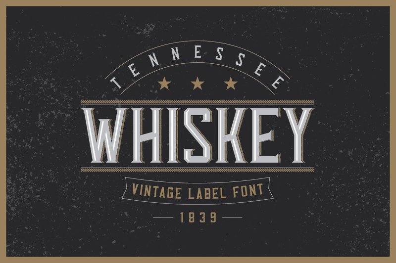 tennessee-whiskey-typeface