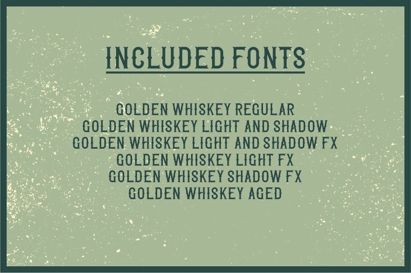 golden-whiskey-typeface