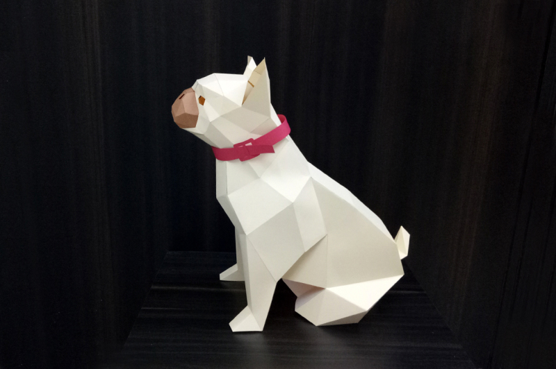 diy-french-bulldog-3d-papercraft