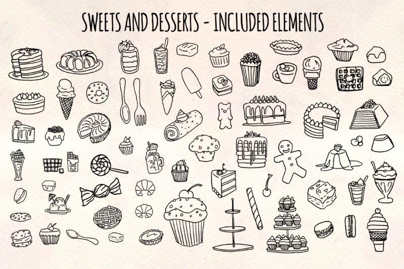 68-sweets-desserts-graphic-sketches