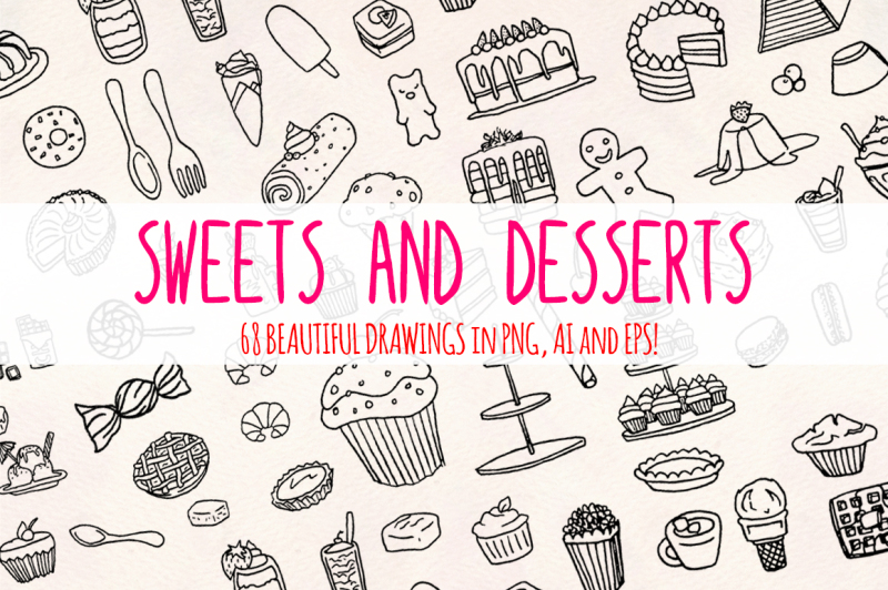 68-sweets-desserts-graphic-sketches