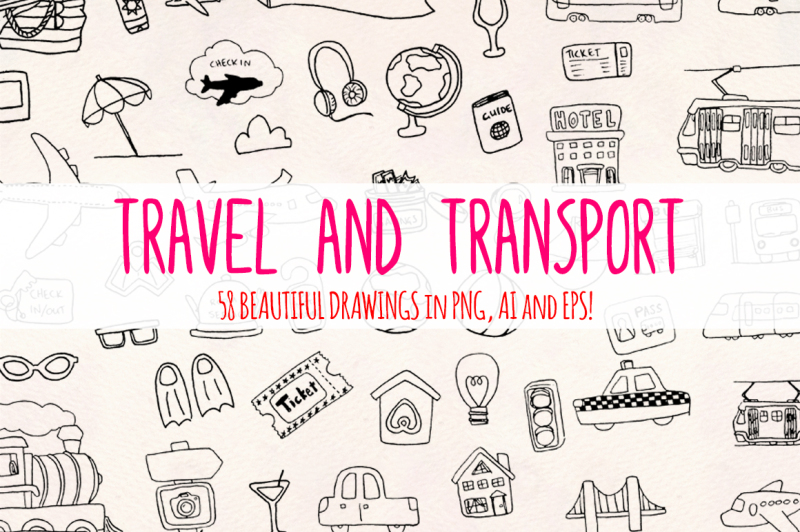 58-travel-transport-holiday-elements