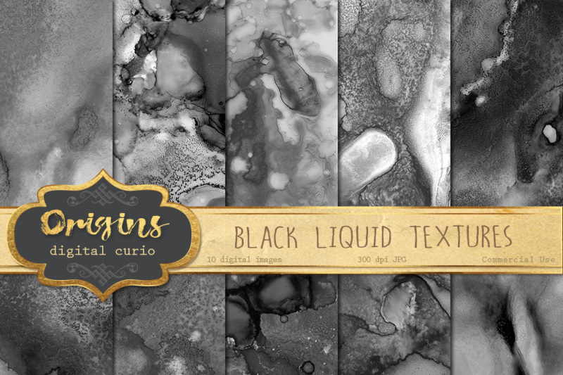 black-liquid-textures