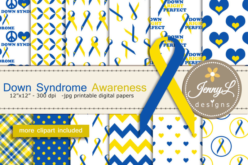 down-syndrome-awareness-digital-papers-and-clipart-set