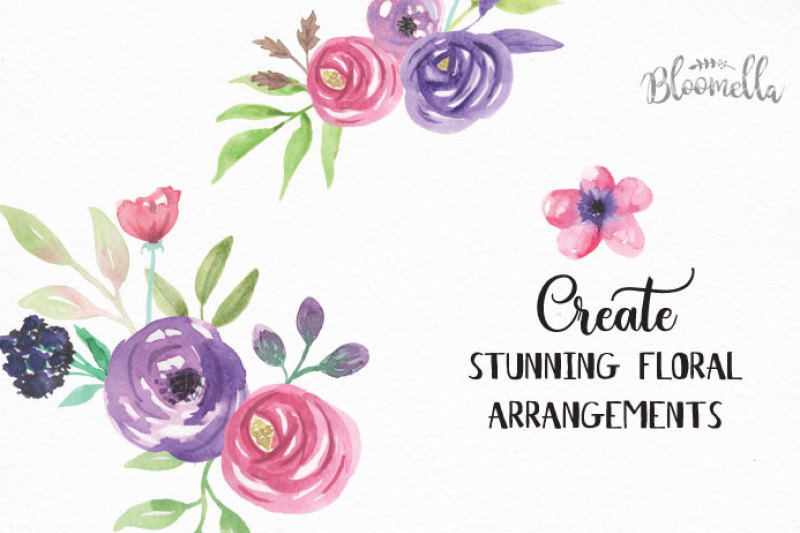 24-love-struck-watercolour-clipart-elements-spring-summer-wedding