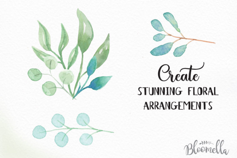lush-greenery-22-elements-hand-painted-watercolour-leaf-packages