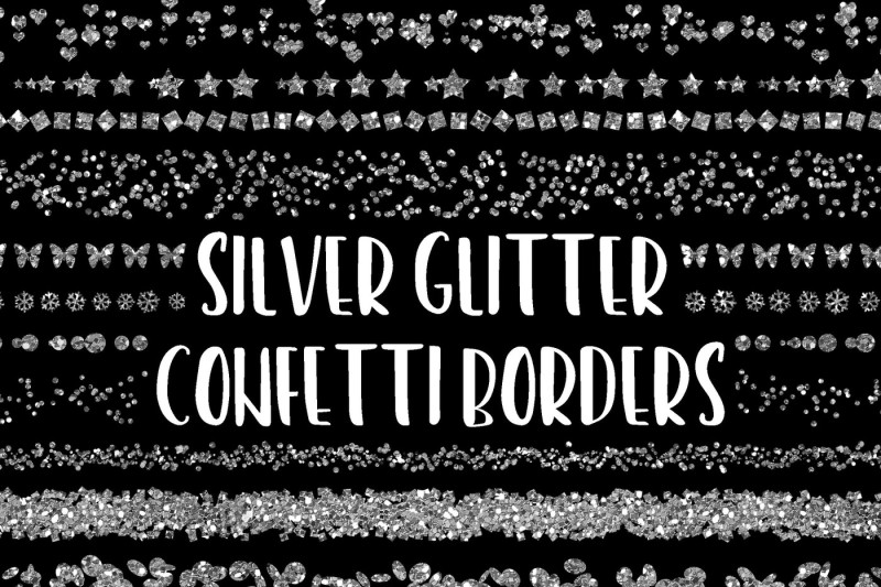 silver-glitter-confetti-borders