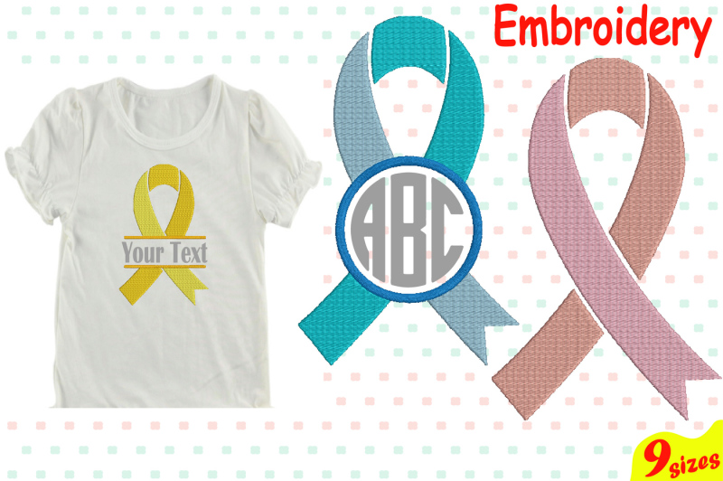 cancer-awareness-ribbon-designs-for-embroidery-machine-instant-download-commercial-use-digital-file-4x4-5x7-hoop-icon-symbol-sign-circle-frame-split-88b