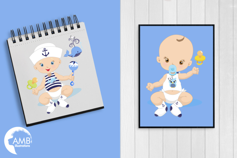 nautical-baby-boy-clipart-graphics-illustrations-amb-912