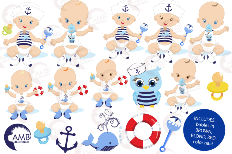 nautical-baby-boy-clipart-graphics-illustrations-amb-912