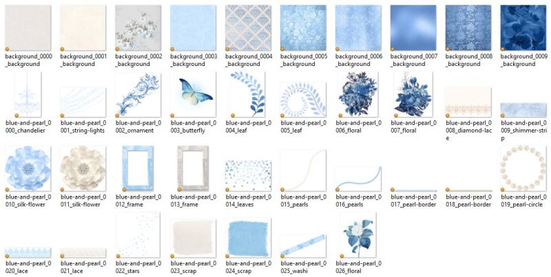 pale-blue-and-pearl-digital-scrapbooking-kit