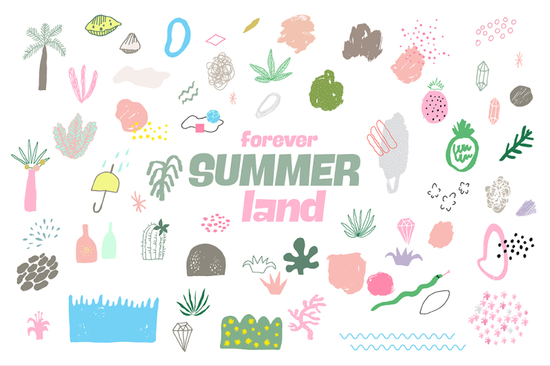 forever-summer-land-abstract-design