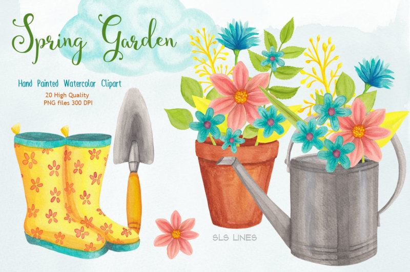 spring-gardening-watercolor-clipart