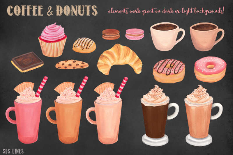 coffee-and-donuts-bakery-clipart