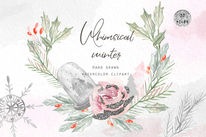 whimsical-winter-watercolor-clipart