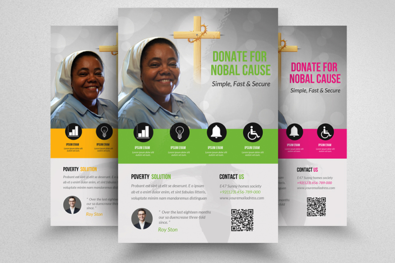 donation-and-charity-flyers