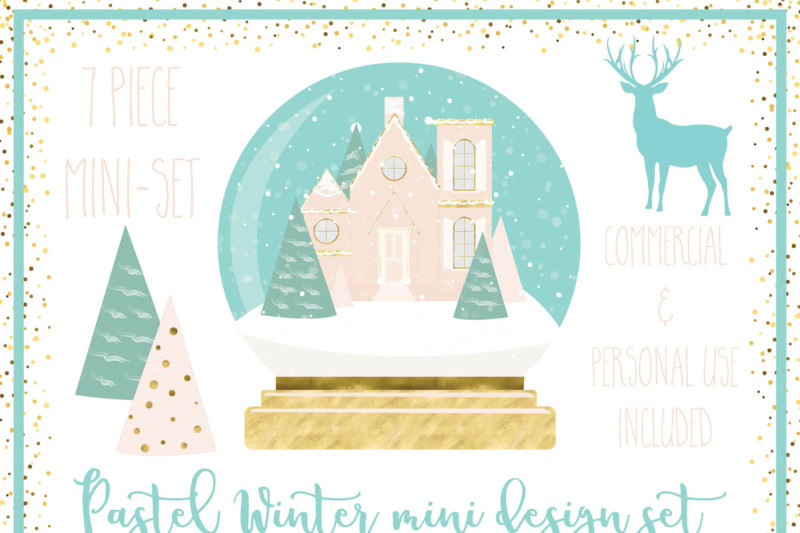 pastel-winter-mini-design-kit
