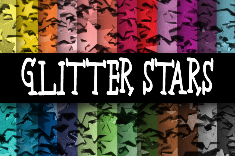 glitter-stars-textures-digital-paper