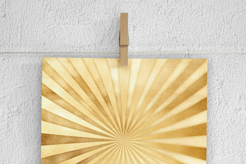 golden-sunburst-digital-paper