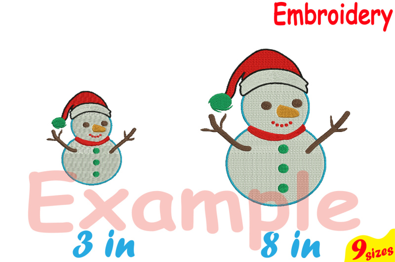 santa-snowman-designs-for-embroidery-machine-instant-download-commercial-use-digital-file-4x4-5x7-hoop-icon-symbol-sign-christmas-snow-winter-let-it-snow-holiday-92b
