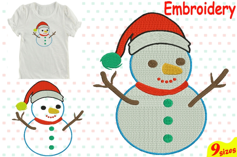 santa-snowman-designs-for-embroidery-machine-instant-download-commercial-use-digital-file-4x4-5x7-hoop-icon-symbol-sign-christmas-snow-winter-let-it-snow-holiday-92b