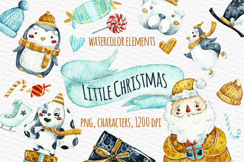 watercolor-little-christmas