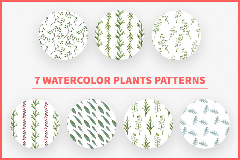 7-watercolor-plants-patterns