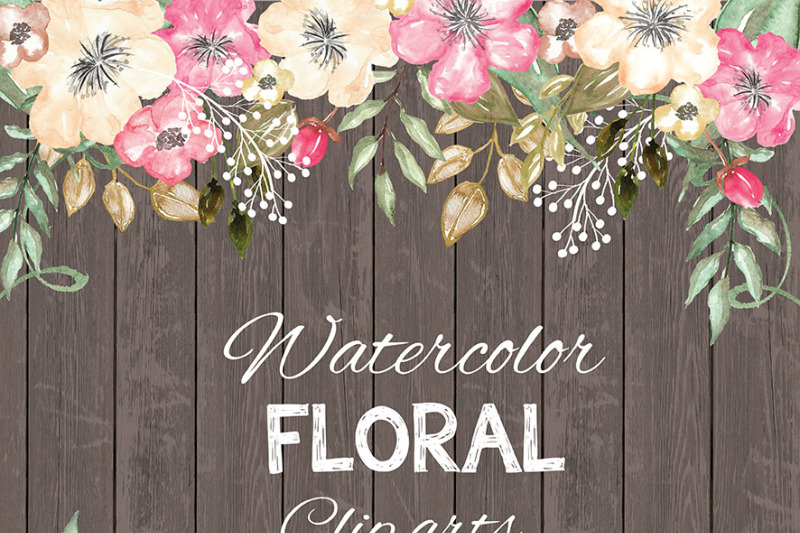 watercolour-romantic-bouchet-clipart-watercolor-flower-color-floral-clipart