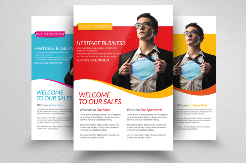 business-trainer-flyers