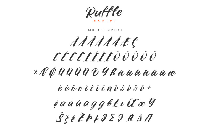 ruffle-casual-brush-font