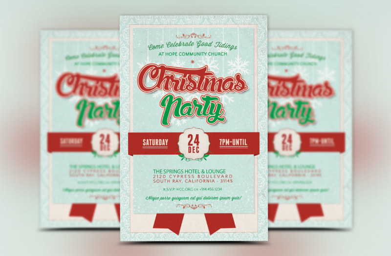 church-christmas-party-flyer-template