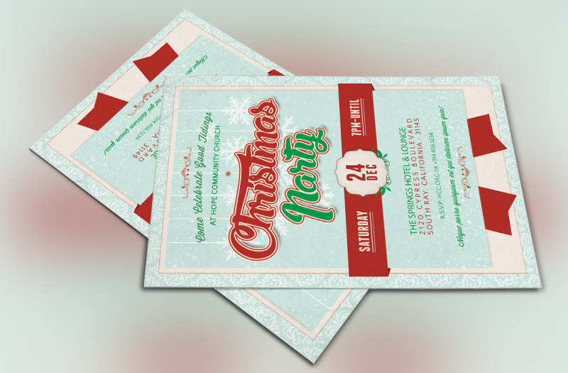 church-christmas-party-flyer-template