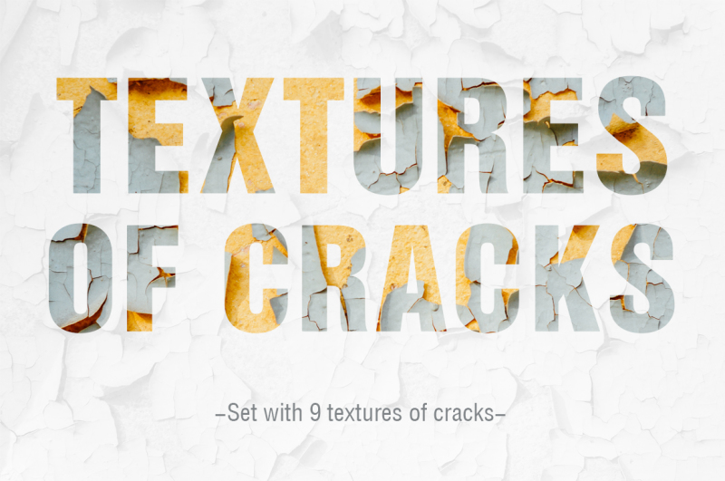 set-with-textures-of-cracks