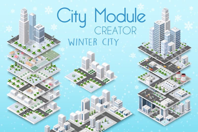 city-module-creator-vector-city