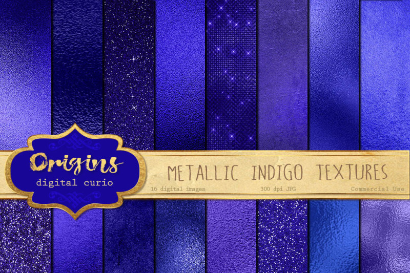 metallic-indigo-textures