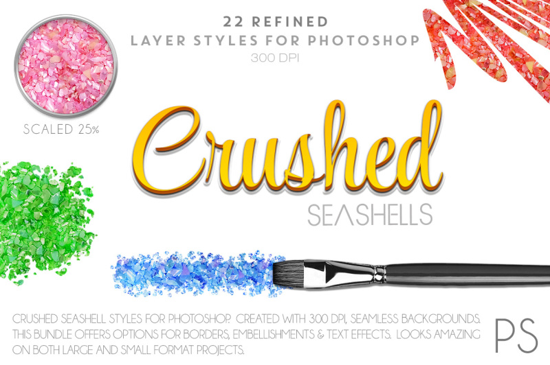 chushed-seashells