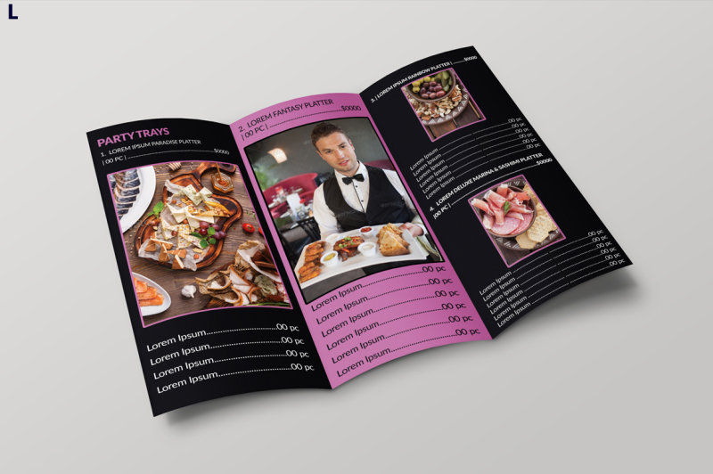food-trifold-brochure