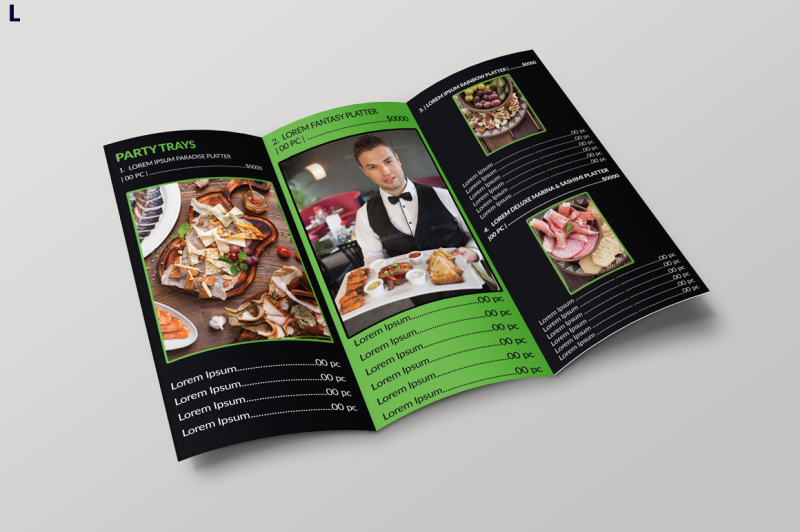 food-trifold-brochure